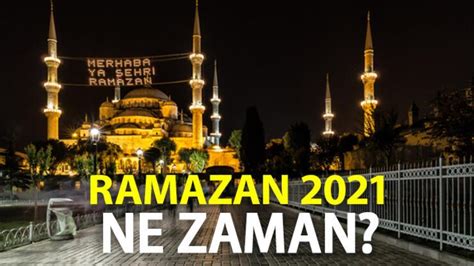 ramazan başlangıcı 2021 ilk sahur